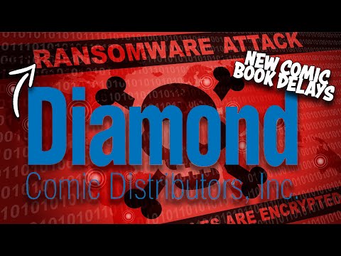 RANSOMWARE ATTACK DELAYS NEW COMIC BOOKS | DIAMON COMICS RANSOMWARE