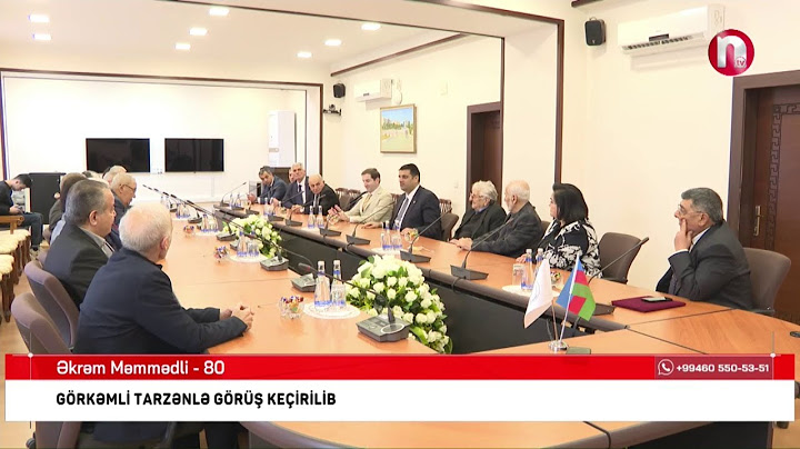 NDU Konservatoriyasının müəllimi,  Prezidentin fərdi təqaüdçüsü Əkrəm Məmmədlinin 80 illik yubileyi