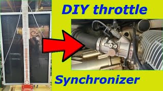 DIY BMW R1150GS Throttle Body Syncronization Tool