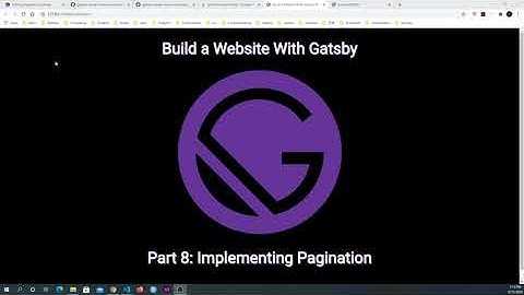 Build a Website With Gatsby Part 8: Implementing Pagination