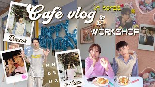 Cafe Vlog 1 day โปรเจควันเกิดเน้กว่า😻😻 หาคาเฟ่ฉ่ำกับพี่โม่ workshop deeptalk โคราชอุ๋งๆไปหมดงงจัง✌🏻