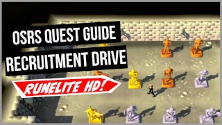 OSRS: Recruitment Drive Quest Guide - Ironman Friendly Old School RuneScape [RuneLite HD]