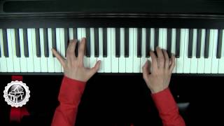 SCHUBERT - "Ave Maria" Piano Tutorial SLOW Part 1 chords