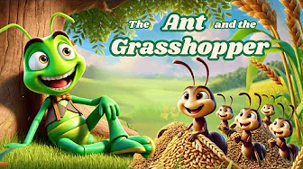 The Ant And The Grasshopper | English Moral Story For Kids | Animated Stories | Animated Fairy Tales