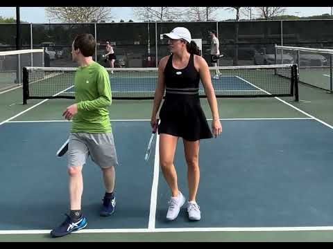CTPA open pickleball Carolyn and jeff quiring vs Sarah gnegy and Nathan mast 