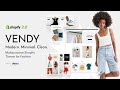 Vendy - Top-Performing Multipurpose Shopify Theme for Fashion