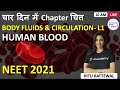 L1: Human Blood- Body Fluids and Circulation | 4 Din me Chapter Chitt | NEET 2021 | Ritu Rattewal