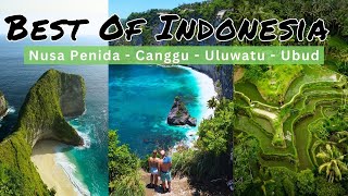 6 Must-Visit Places In Indonesia Nusa Penida, Canggu, Uluwatu, Ubud Epic Drone Shots