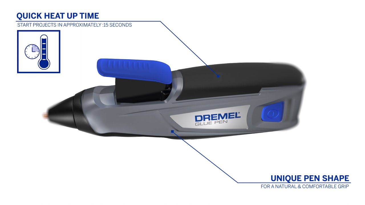 Dremel Rechargeable USB Glue Pen