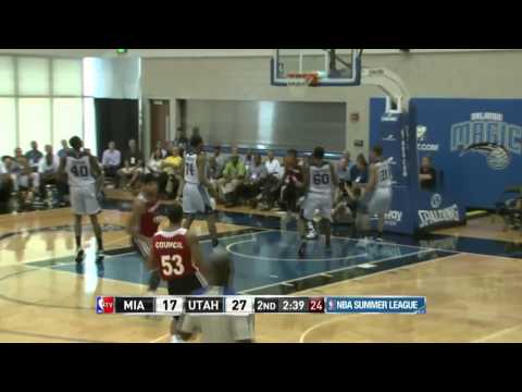 2013 NBA Summer League Miami Heat VS Utah Jazz