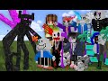 MUTANT ENDERMAN TITAN vs. UNDERTALE CHARACTERS!