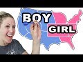 Throwing a DART at a MAP Gender Reveal  Boy or Girl Challenge