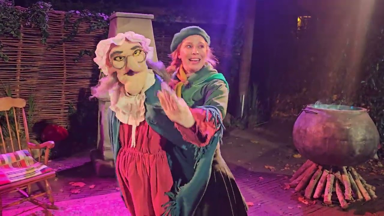 Efteling Avond Met Heks Donker Winter Efteling 2024