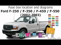 2002 Ford F 350 Fuse Diagram