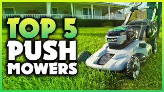 Top 5 Best Push Mowers 2023 Don t Buy Until You Watch This