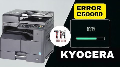 How to Fix Error Code C6000 in Kyocera Copier | Fuser Heater Error Solution Step-by-Step