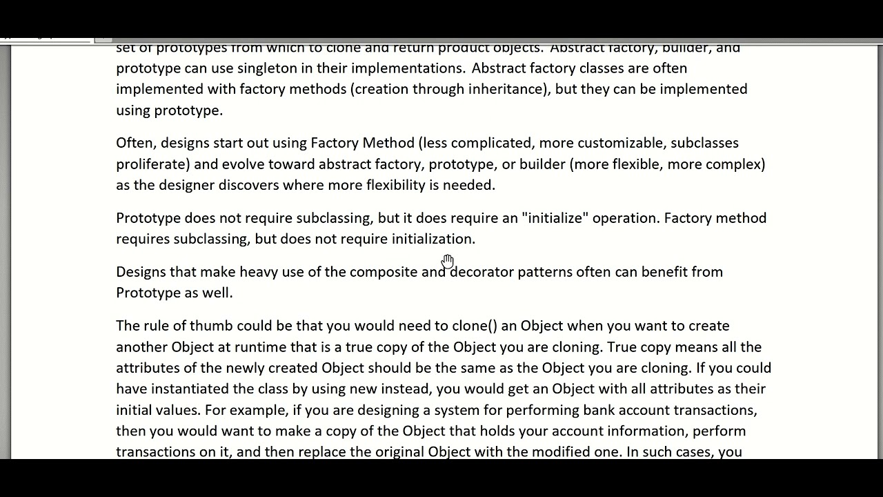 Prototype Design Pattern - YouTube