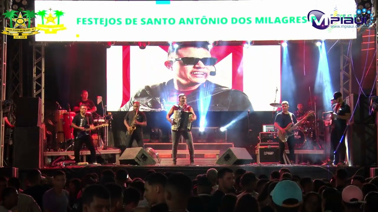 Marcus Julião nos Festejos de Santo Antônio dos Milagres 2023 🌟🎸