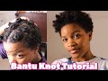 How To || Overnight Bantu Knots on Pixie Cut