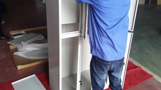 6 Doors Clothes Locker Installation Video