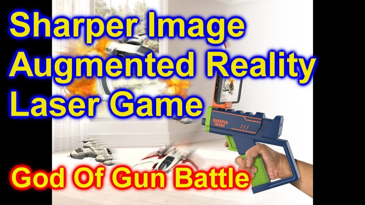 space blaster shooting game sharper image