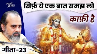 (गीता-23) गीता की वो एक बात, जिसके बाद कुछ बचता नहीं || आचार्य प्रशांत, भगवद् गीता पर (2023)