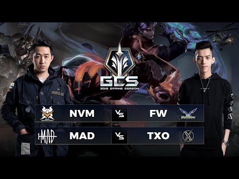 rovera NVM vs FW | MAD vs TXO - Tuần 10 Ngày 1 - GCS Mùa Xuân 2019