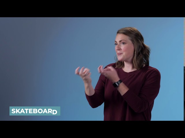 How to Sign Skateboard in ASL | YouTube