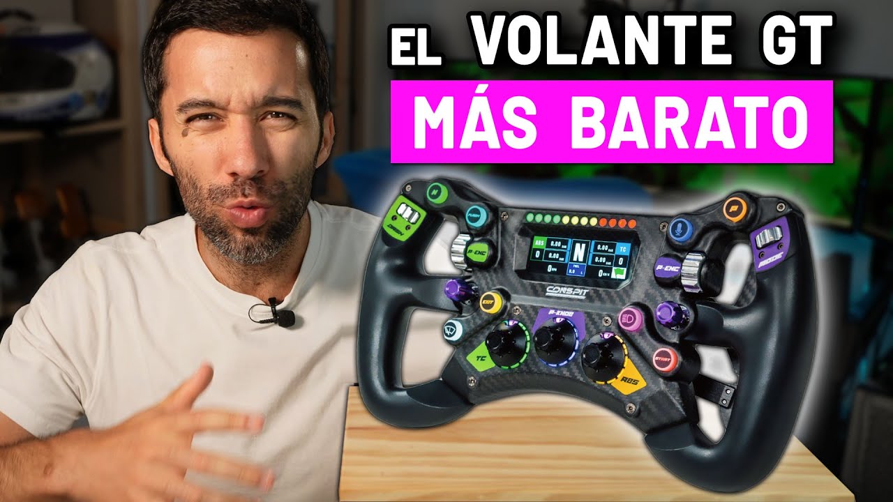 Review CONSPIT 300GT ✅El volante GT con Pantalla más barato