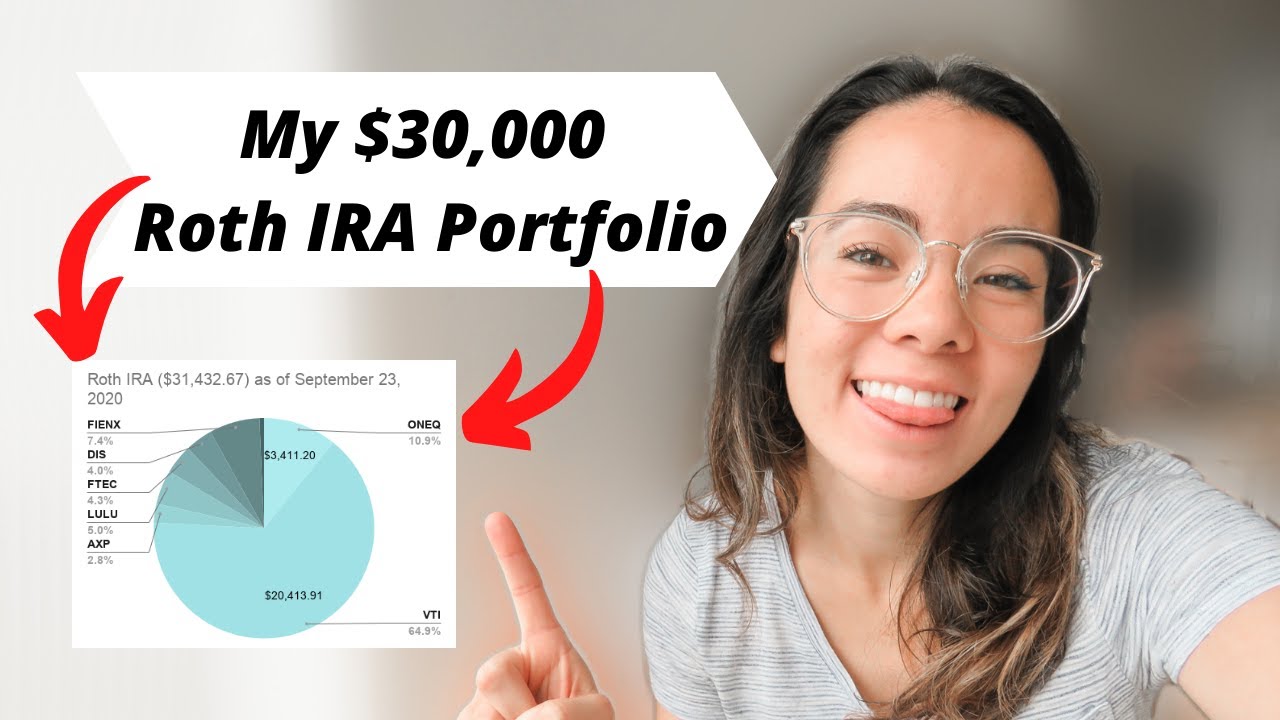 REVEALING MY ENTIRE $30,000 ROTH IRA STOCK PORTFOLIO | My Investment