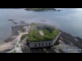 Friends of Fort Gorges - Drone video of Fort Gorges in Casco Bay off Portland Maine