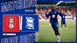 HIGHLIGHTS | Rotherham United 0-0 Birmingham City | Sky Bet Championship