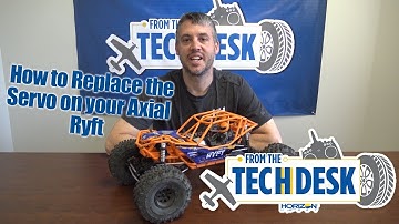 From the Tech Desk: How to Replace the Servo on your Axial Ryft