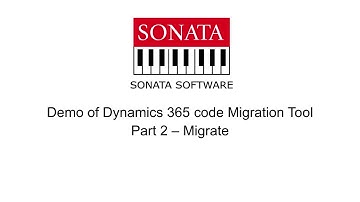 Dynamics 365 Code Migration Tool