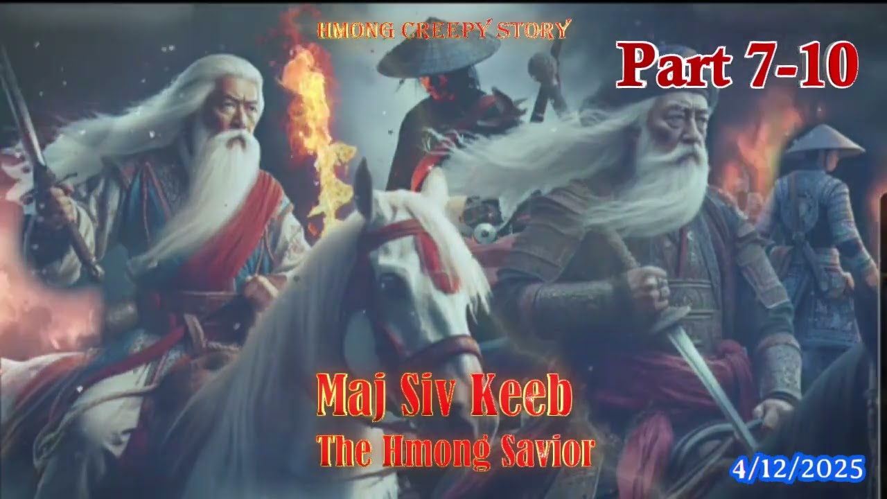 Maj Siv Keeb the Hmong Savior (Part 7-10) qub dab neeg xwb 4/15/2025
