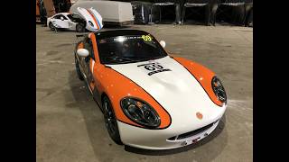 Ginetta G40 GRDC Track Day Experience Blyton Park Rick First Session 18 Jan 2019