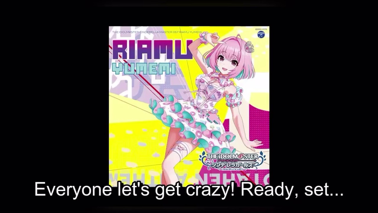 The Idolm Ster Cinderella Girls Otahen Anthem Lyrics Riamu Solo Preview Youtube