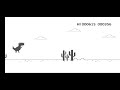 Offline dino game