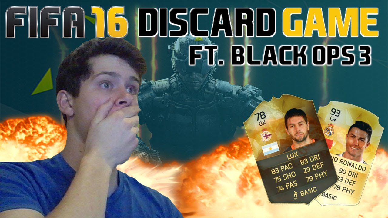 FIFA 16 BLACK OPS 3 DISCARD GAME!! SEARCH AND DISCARD!!