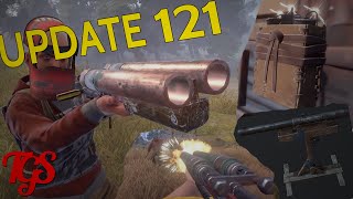 RUST UPDATE 121 - A NEW GUN, SATCHEL CHARGES AND MORE!