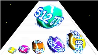 Melty Bubble 2048 - Gameplay Walkthrough - Max Levels 1-10 screenshot 4