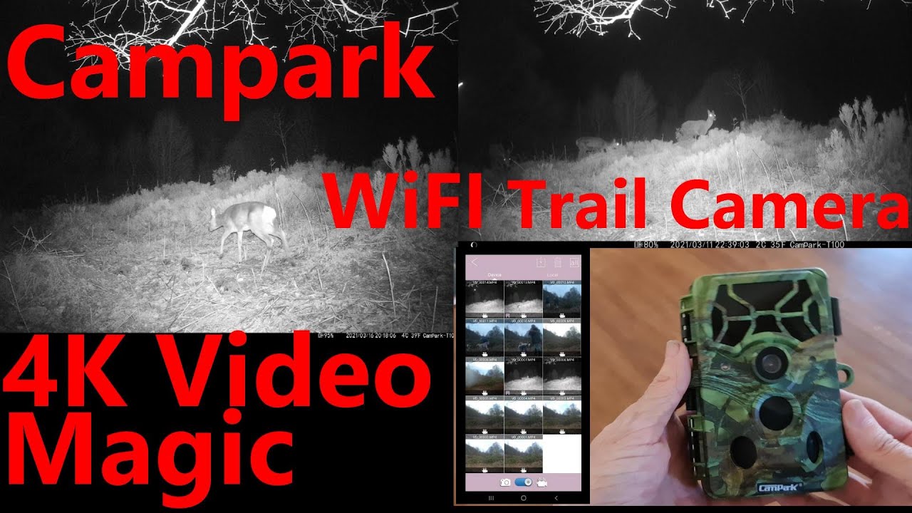 campark trail camera wifi