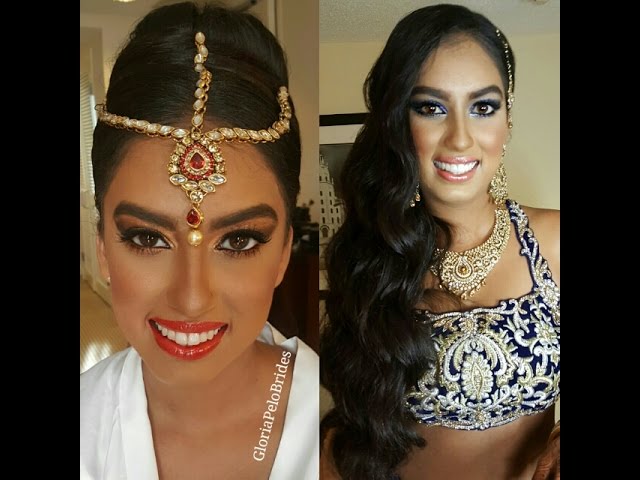 Traditional Indian-Hindu Bridal Makeup and Hair. - YouTube
