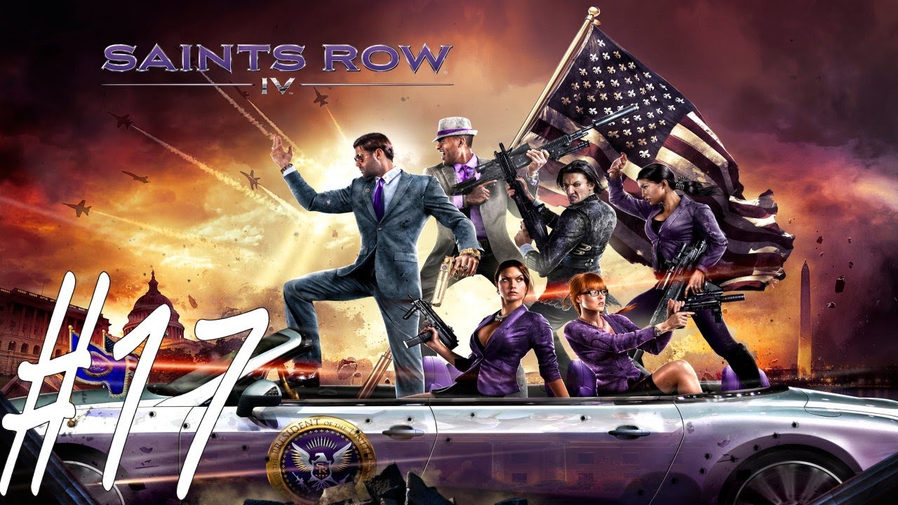 guns germs and steel Saint's Row 4 Part 17 Giant Fight (Lets Play)