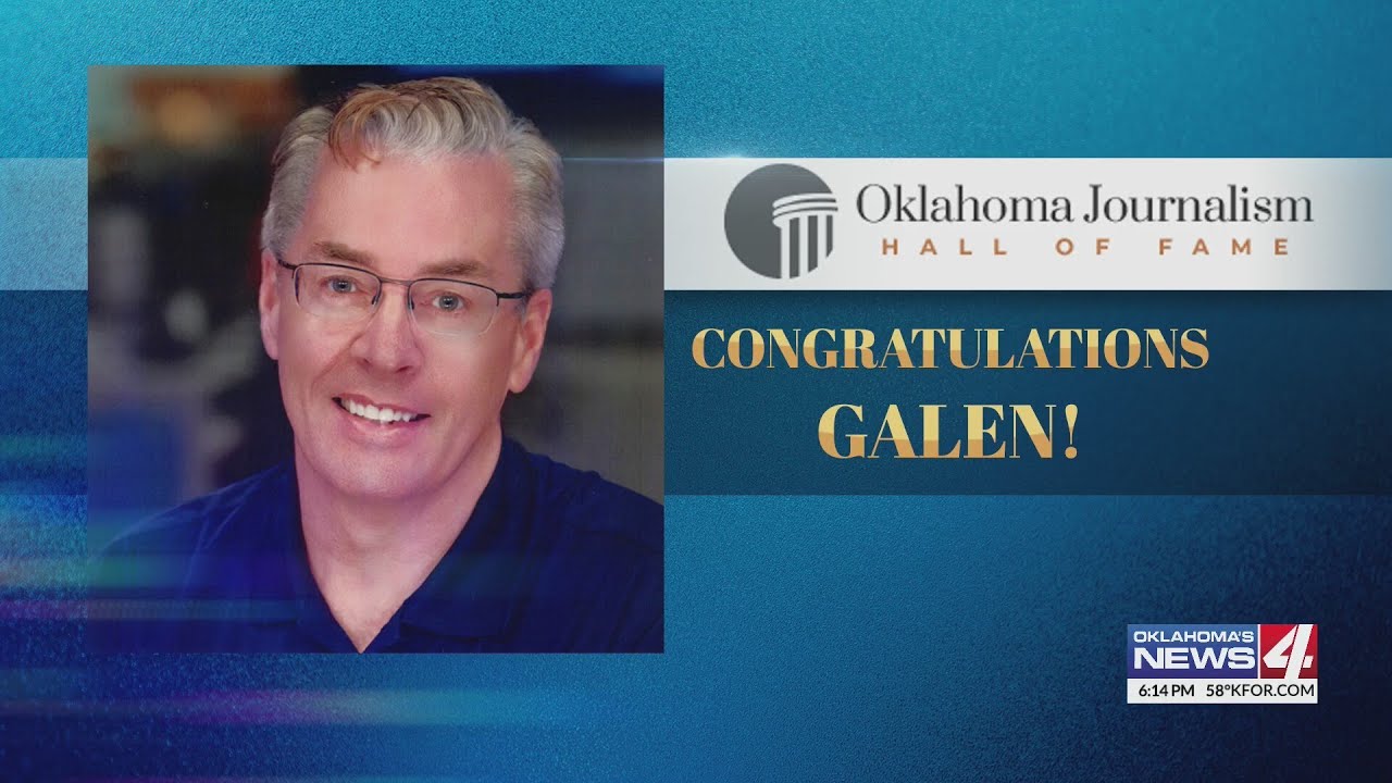 News 4's Galen Culver selected as OK Journalism Hall of Fame inductee