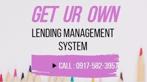 Lending Management System