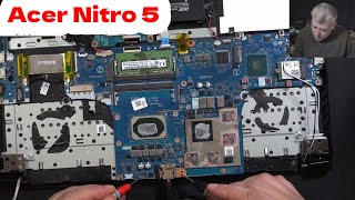 Acer Nitro 5 dead, no power repair - Remember this fault 