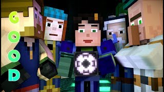 Minecraft Story Mode Season 2 - Episode 1 - Good Choices - Jesse is Friendly