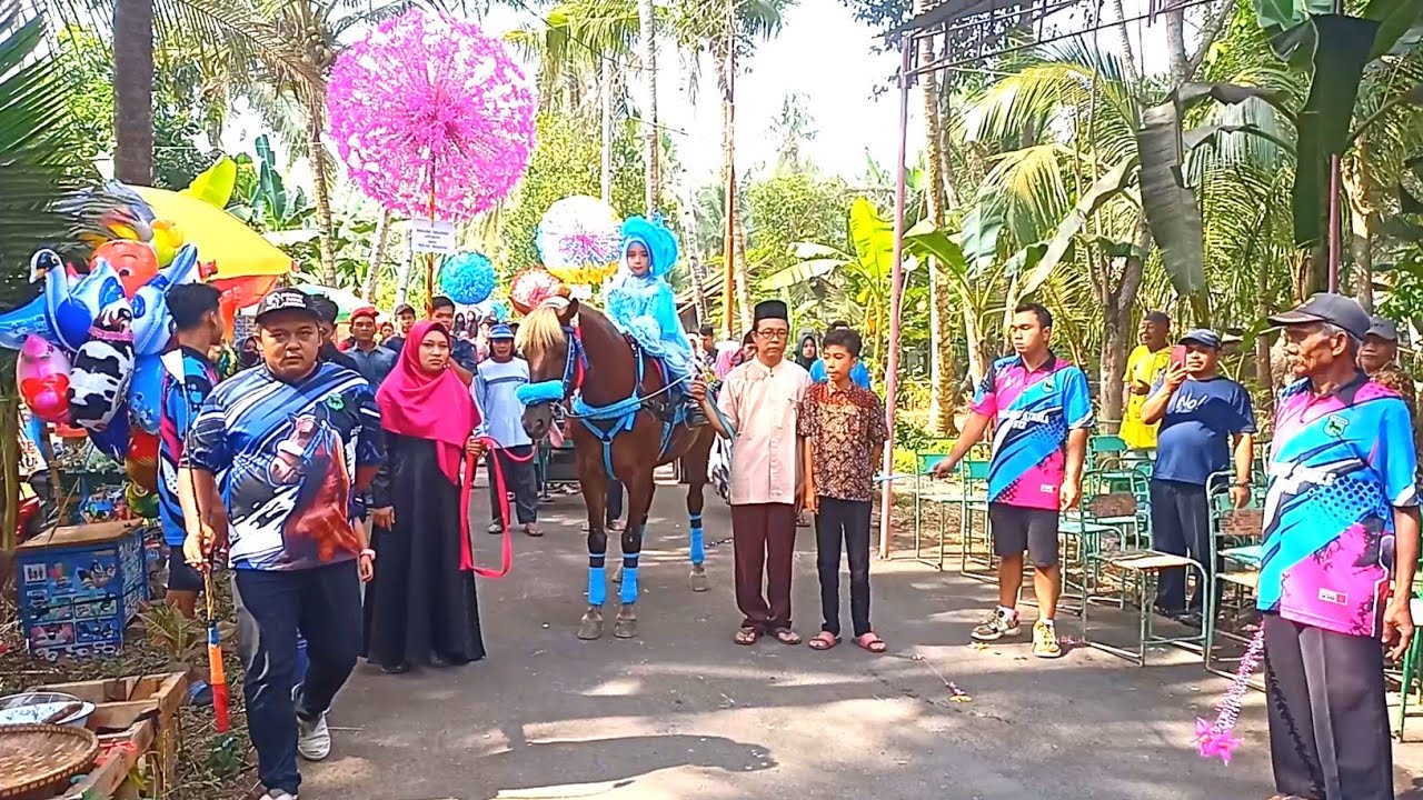 Start Kirab Khotmil Qur'an desa Tersidi lor #khotmilquran #arakarakan #kudajingkrakpurworejo