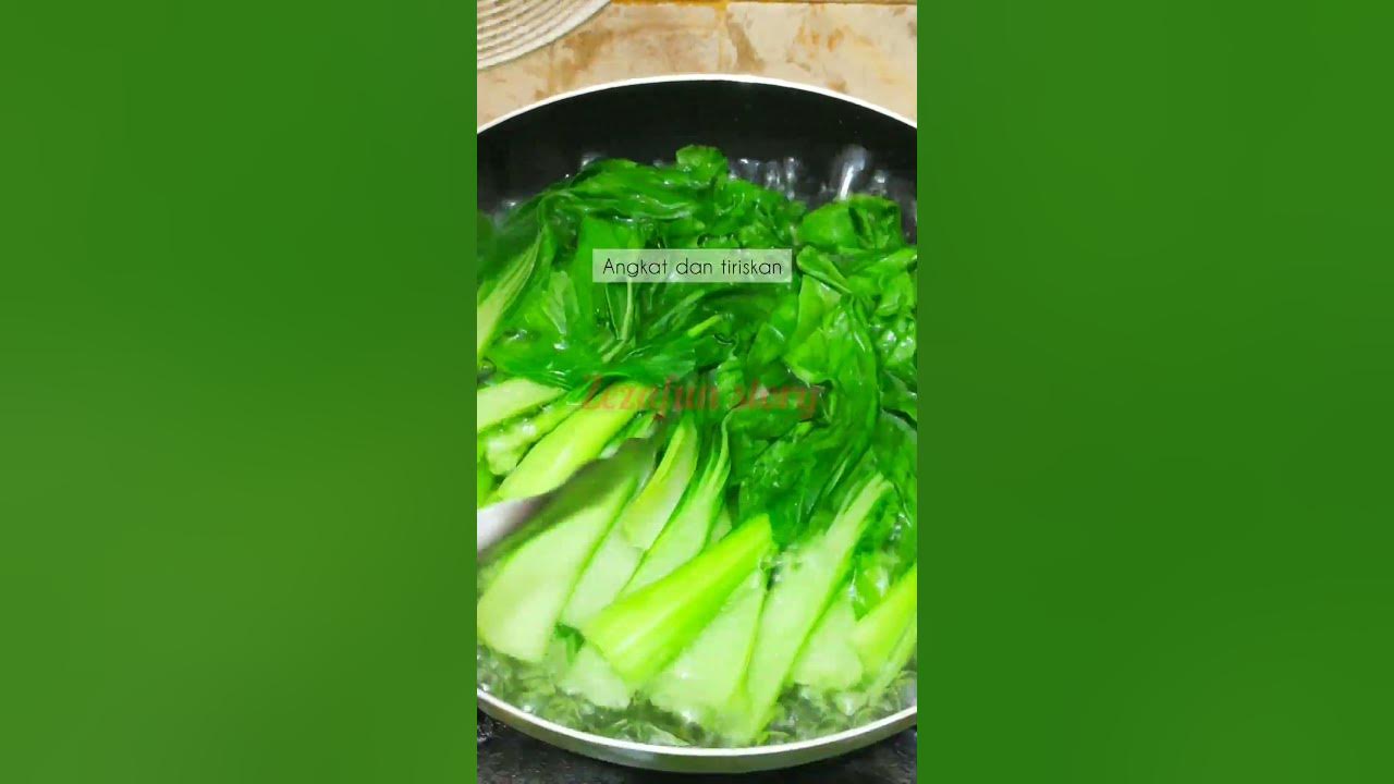 Masak sayur pakcoy ala restorant | simpel dan lezat  #shorts #sayur #masakan